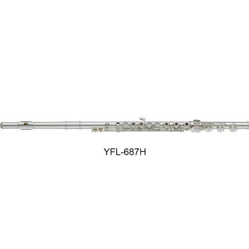 Yamaha YFL-687H (Inline G) Professional Flute with Options
