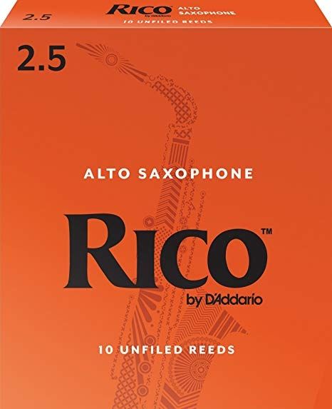 Rico Alto Saxophone Reeds, Box of 10