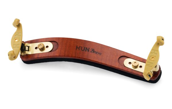 Kun Bravo Shoulder Rest Wood with Pouch (Violin)