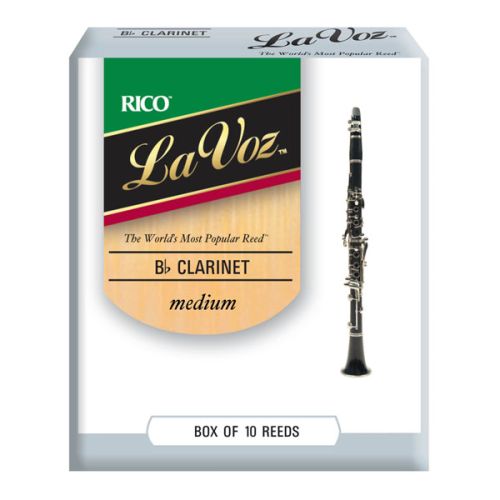 Rico La Voz Bb Clarinet Reeds, Box of 10
