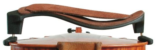 Mach One Injection Mold Shoulder Rest with Leather Strap (Violin)