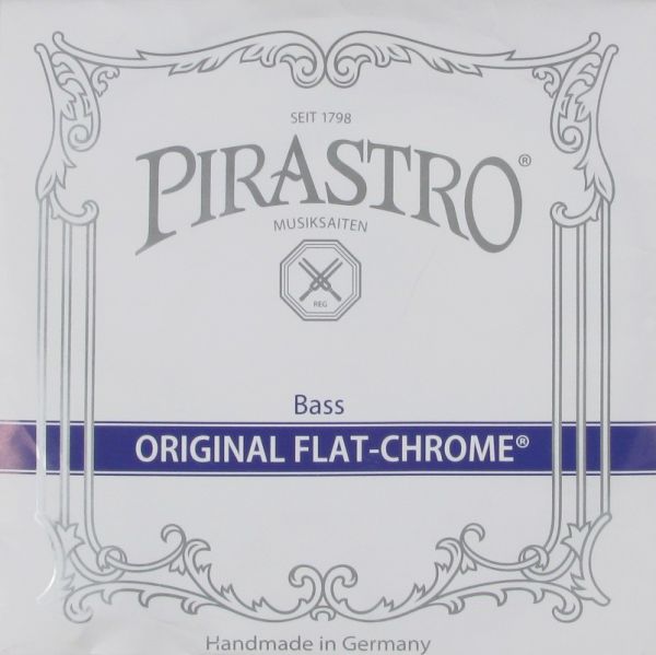 Pirastro Original Flat-Chrome Bass String Set