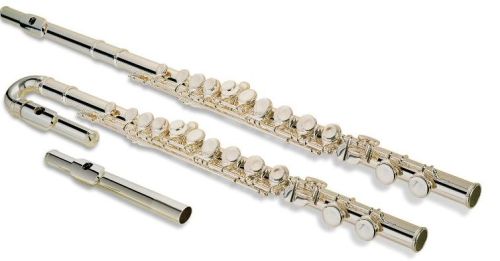 Yamaha YFL-222-CH Upgraded Student Flute w/Curved Head and Case Cover