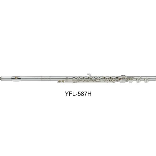 Yamaha YFL-587H (Inline G) Professional Flute with Options