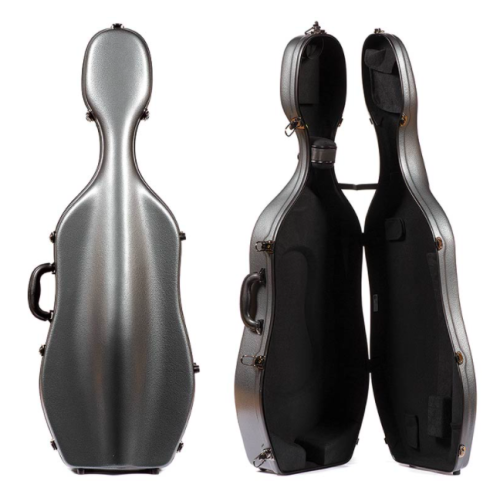Eastman Model CACL18P Fiberglass Cello Case - 4/4 size